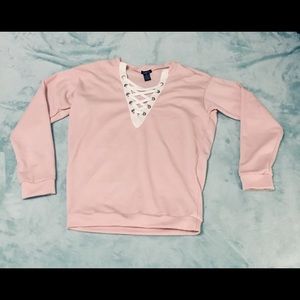 Pink sweater